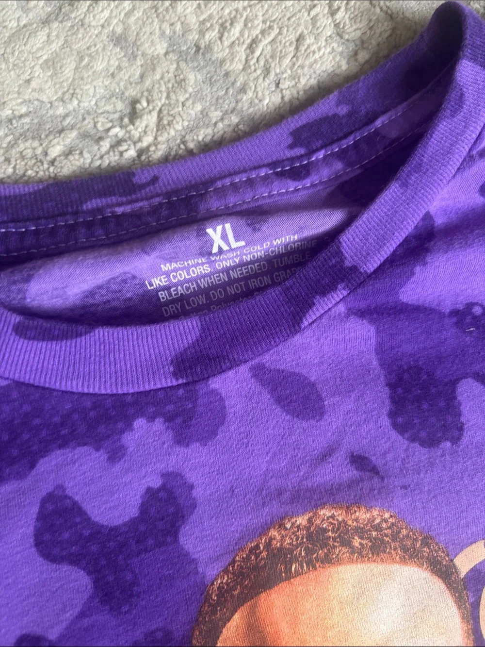Purple Camo 'Crown Royal' Tour Tee